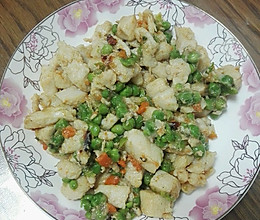 青豆炒鸡丁的做法