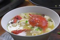 鲜掉眉毛的松露梭子蟹豆腐汤，暖胃又高级！的做法