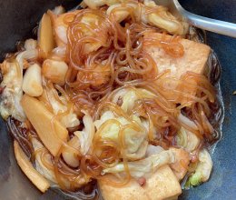 豆腐白菜嗜粉条的做法