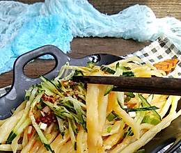 土豆莜面鱼鱼的做法