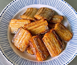 #一周减脂不重样#免油炸好吃到哭香酥烤带鱼的做法