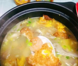 #让每餐蔬菜都营养美味#三鲜汤的做法
