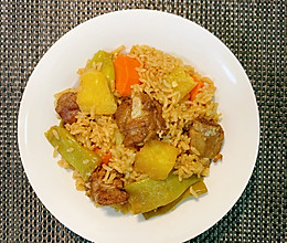 【家常菜】排骨土豆豆角焖饭的做法