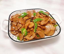 杏鲍菇炒肉片的做法