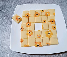 花朵拼图饼干～拼出一副春暖花开的做法