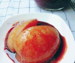 红酒炖梨的做法