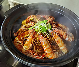 升级版的绝味花虾鲍鱼焖鸡的做法