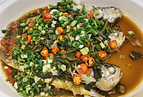 微波炉蒸咸菜黄鱼的做法