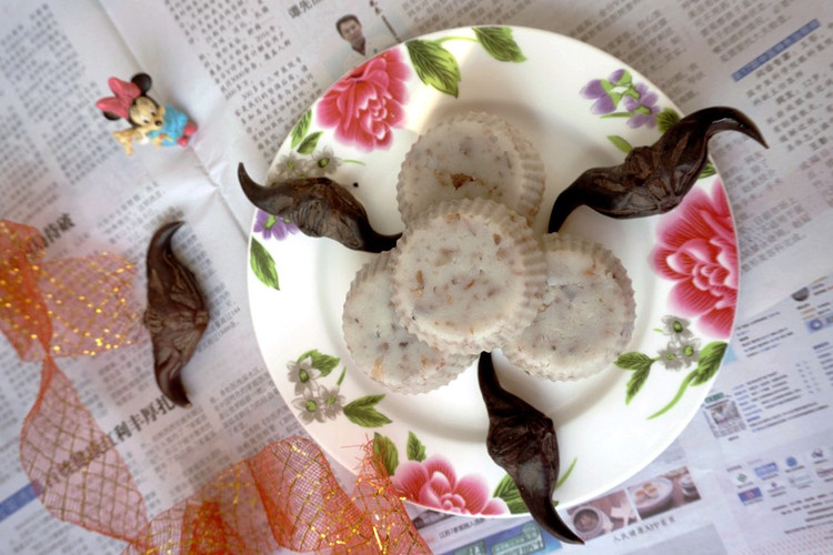 菱角糯米糕的做法