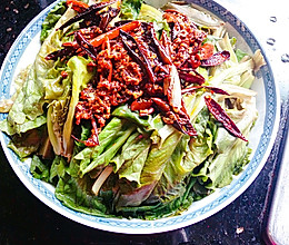 油淋生菜的做法