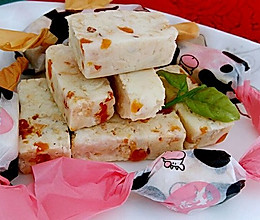 李孃孃爱厨房之一一樱桃、腰果牛轧糖的做法