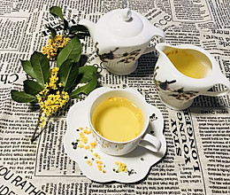 桂花茶的做法