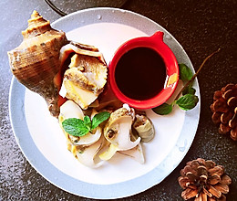 #换着花样吃早餐#白灼海螺