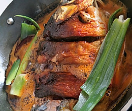 炖框镜鱼的做法