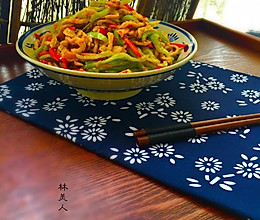 川味青椒肉丝的做法