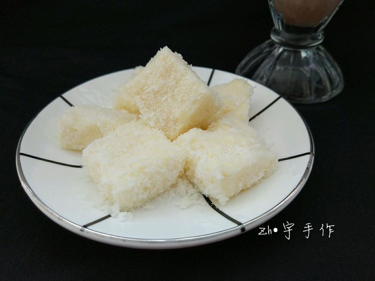 椰蓉小方的做法