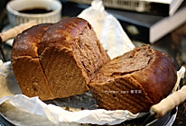 黑米红糖吐司的做法