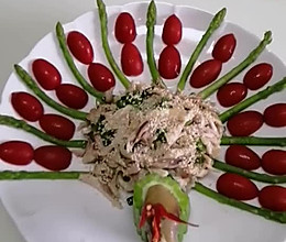 孔雀开屏的做法