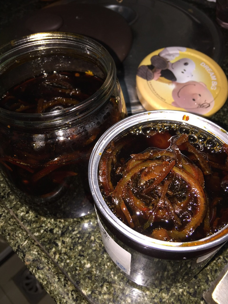 川贝陈皮柠檬膏（咳嗽良药）的做法
