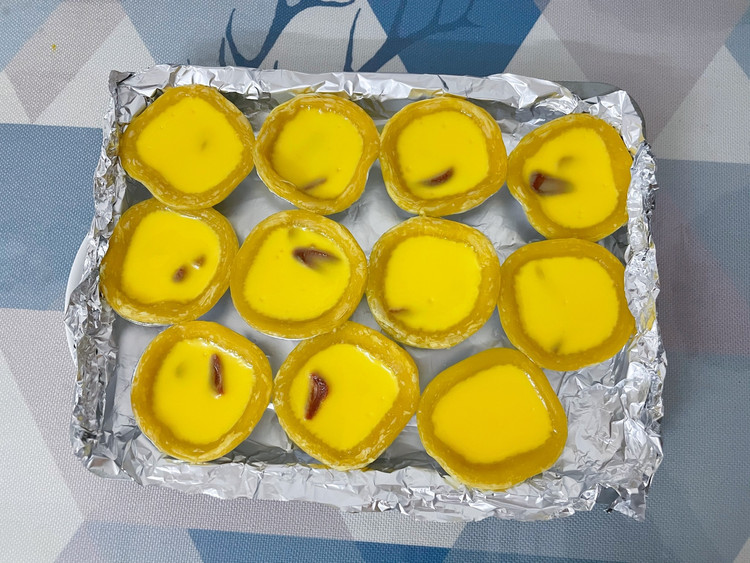 香香甜甜的蛋挞（草莓味、原味超简单做法）的做法