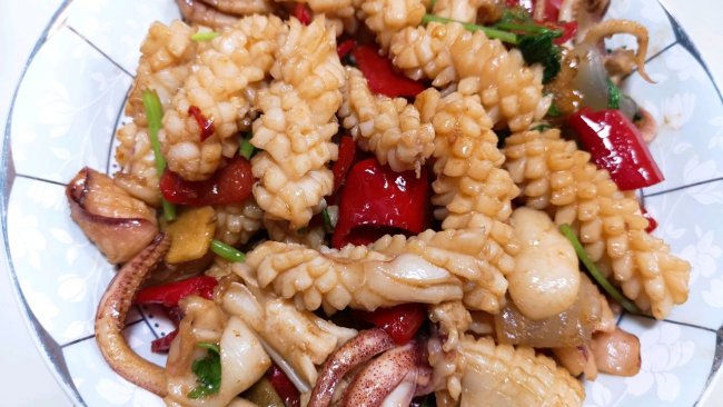 爆炒鱿鱼的做法