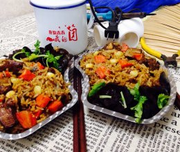 羊排手抓饭的做法