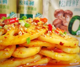 #厨房鲜香秘诀，太太乐松茸鲜，一餐一筷见鲜香#凉拌藕片的做法