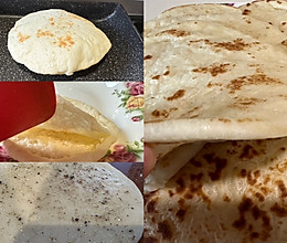 #本周热榜#发面大饼小饼 发泡饼 黑胡椒 烙饼 野餐5的做法