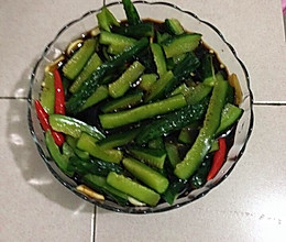 脆爽腌黄瓜的做法