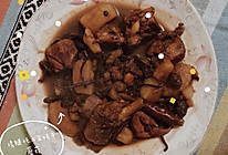 鸡腿炖土豆炖干蘑菇的做法