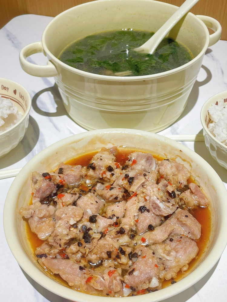 嫩滑入味的豆豉蒸排骨的做法