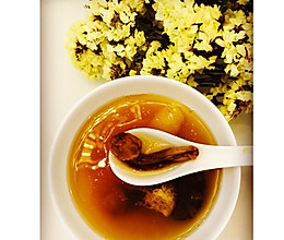竹荪干贝菌菇汤的做法