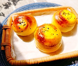 不用烤箱【奶香面包】 | 元気汀的做法