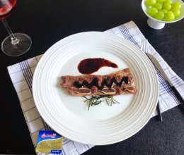 #2021创意料理组——创意“食”光#香煎牛排的做法