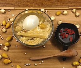 豆黄金 | 香甜可口又营养，赛广东糖水的白果鲜腐竹糖水来啦的做法