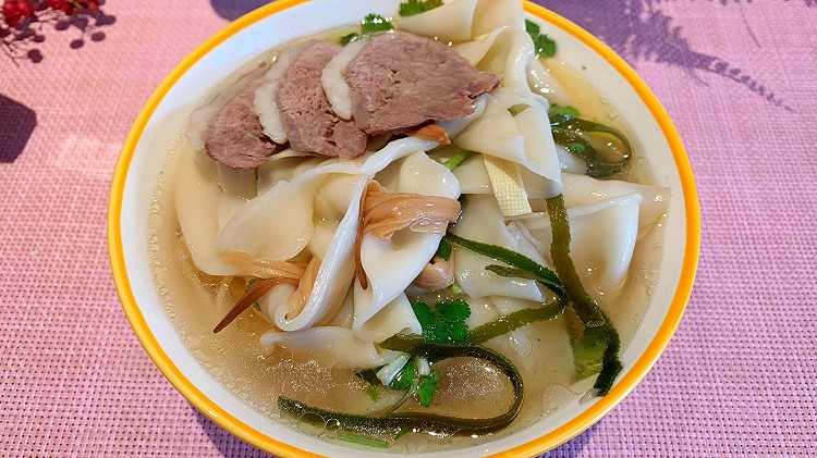 牛肉烩面的做法