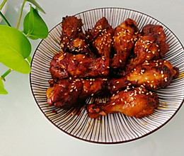 #我的养生日常-远离秋燥#好吃到舔盘的照烧鸡翅根的做法