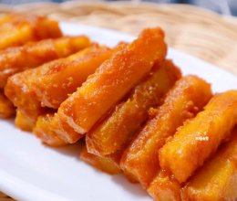 可甜可咸的咸蛋黄焗南瓜（无需油炸）简单快手菜家常菜的做法