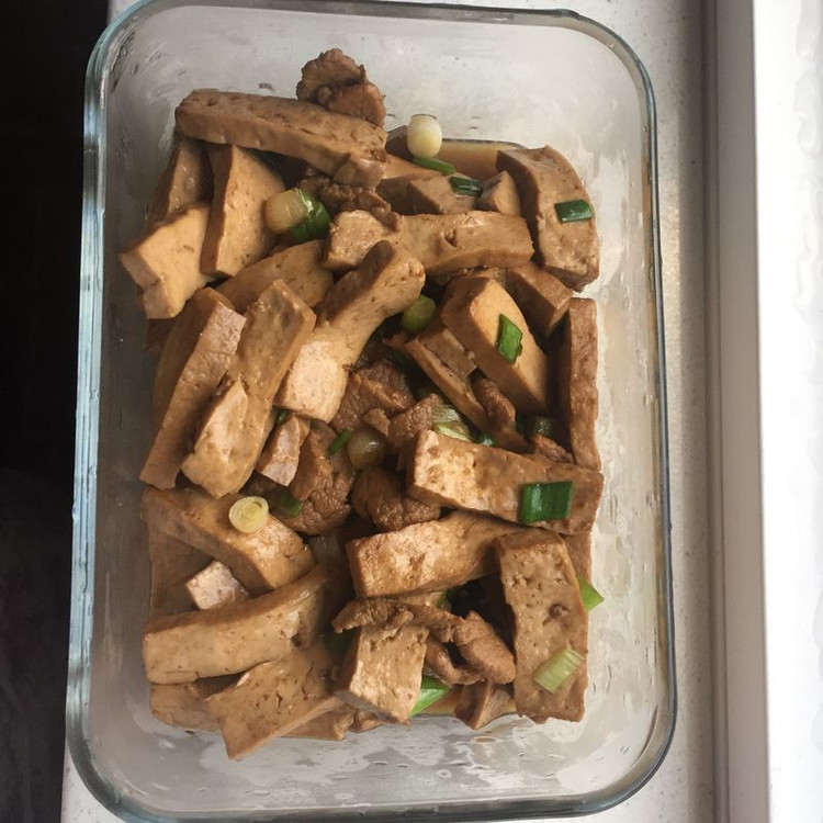 小炒温州豆腐干的做法