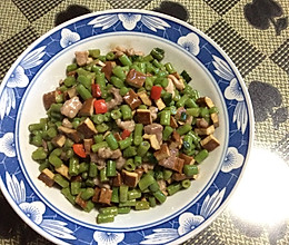 炒豇豆末的做法