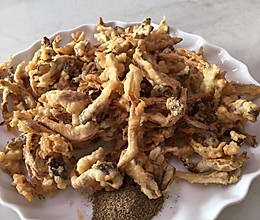 椒盐平菇的做法