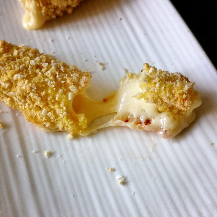 烤箱版油炸马苏里拉条的做法