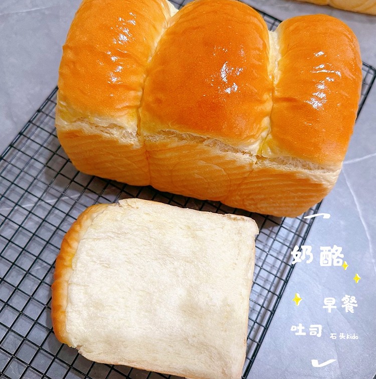 奶酪早餐吐司的做法