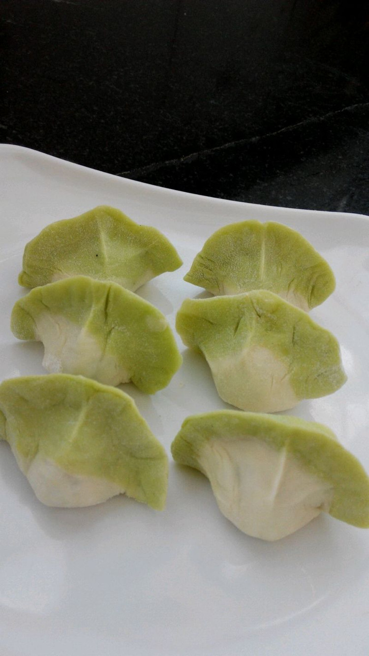 白菜样饺子的做法