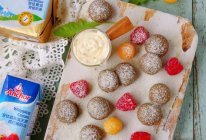 #2021亲子烘焙组——“焙”感幸福#乳酪酱+奶香芝麻曲奇球的做法