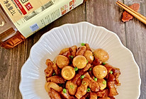 #红梅黄酒料酒家宴争霸赛#鹌鹑蛋红烧肉的做法