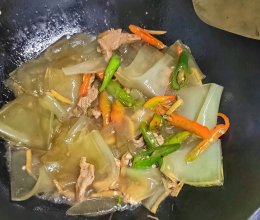 腊皮肉丝的做法