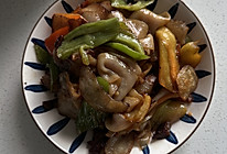 干洋芋片炒腊肉的做法