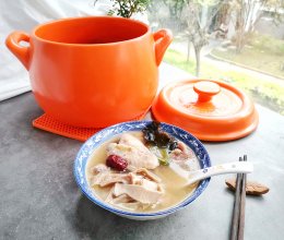砂锅版猪肚包鸡的做法
