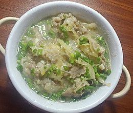 酸菜羊肉粉丝的做法
